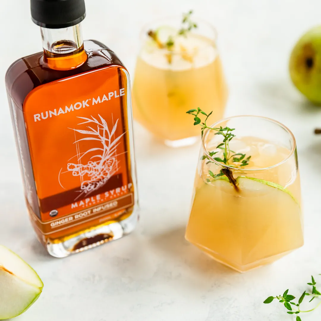 Ginger Root Infused Maple Syrup (250ml)