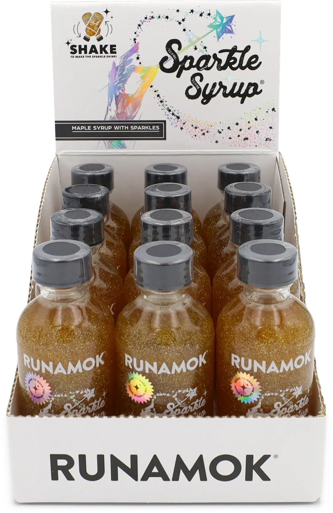 Mini Sparkle Syrup (60ml) w/ 12pk Pos Display