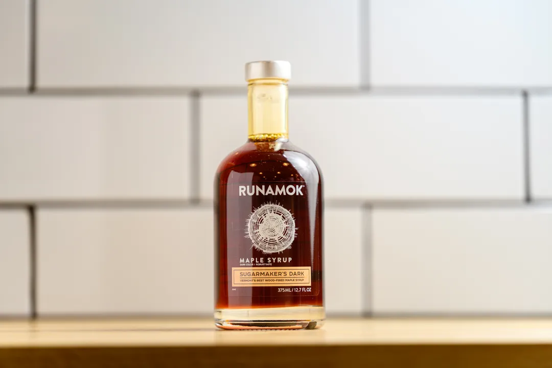 Sugarmaker's Dark: Wood-Fired Vermont Maple Syrup (375ml)