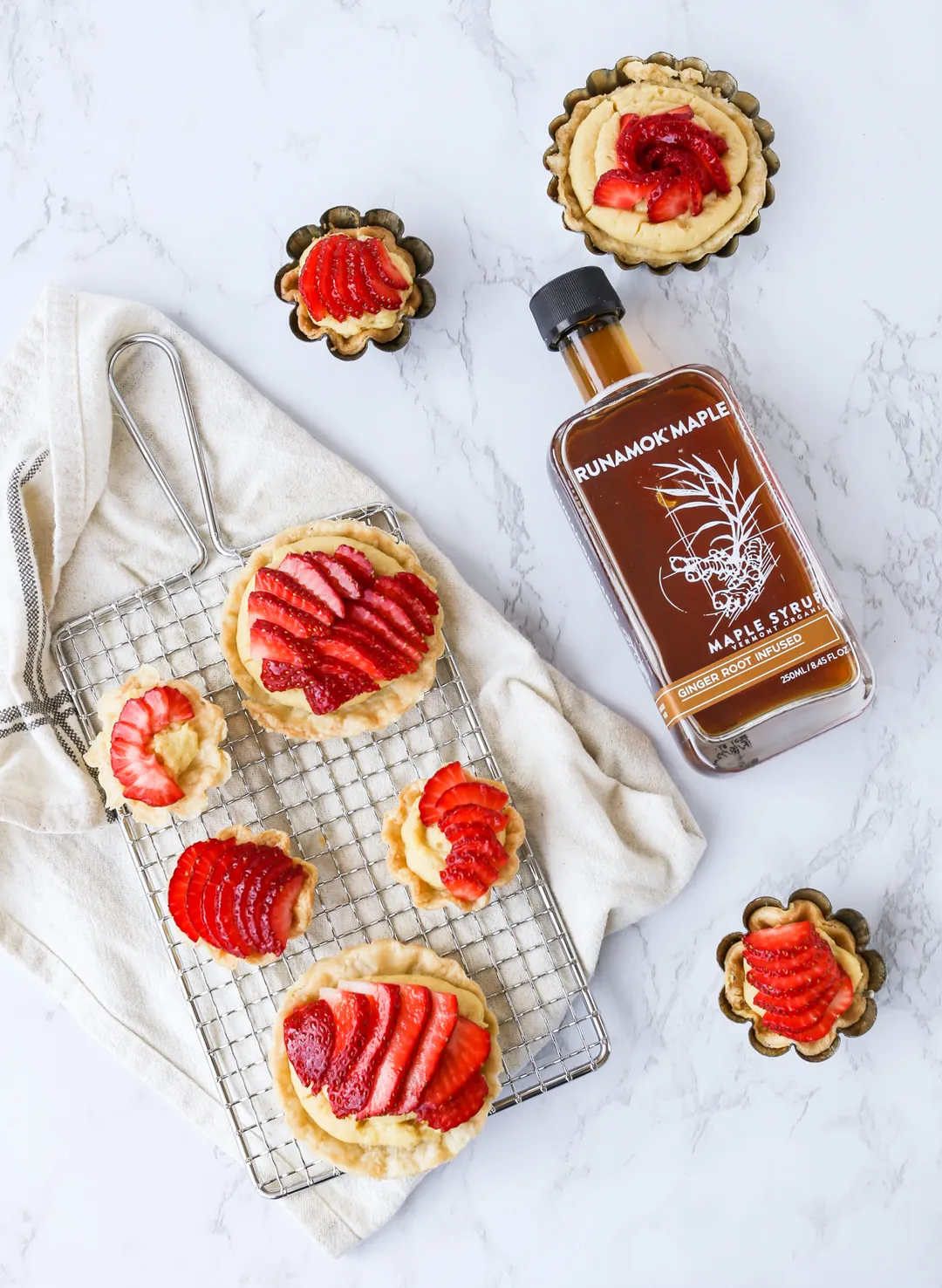 Ginger Root Infused Maple Syrup (250ml)