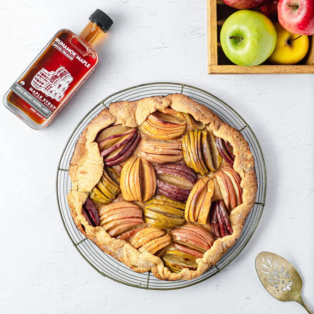 Apple Brandy Barrel-Aged Maple Syrup (250ml)