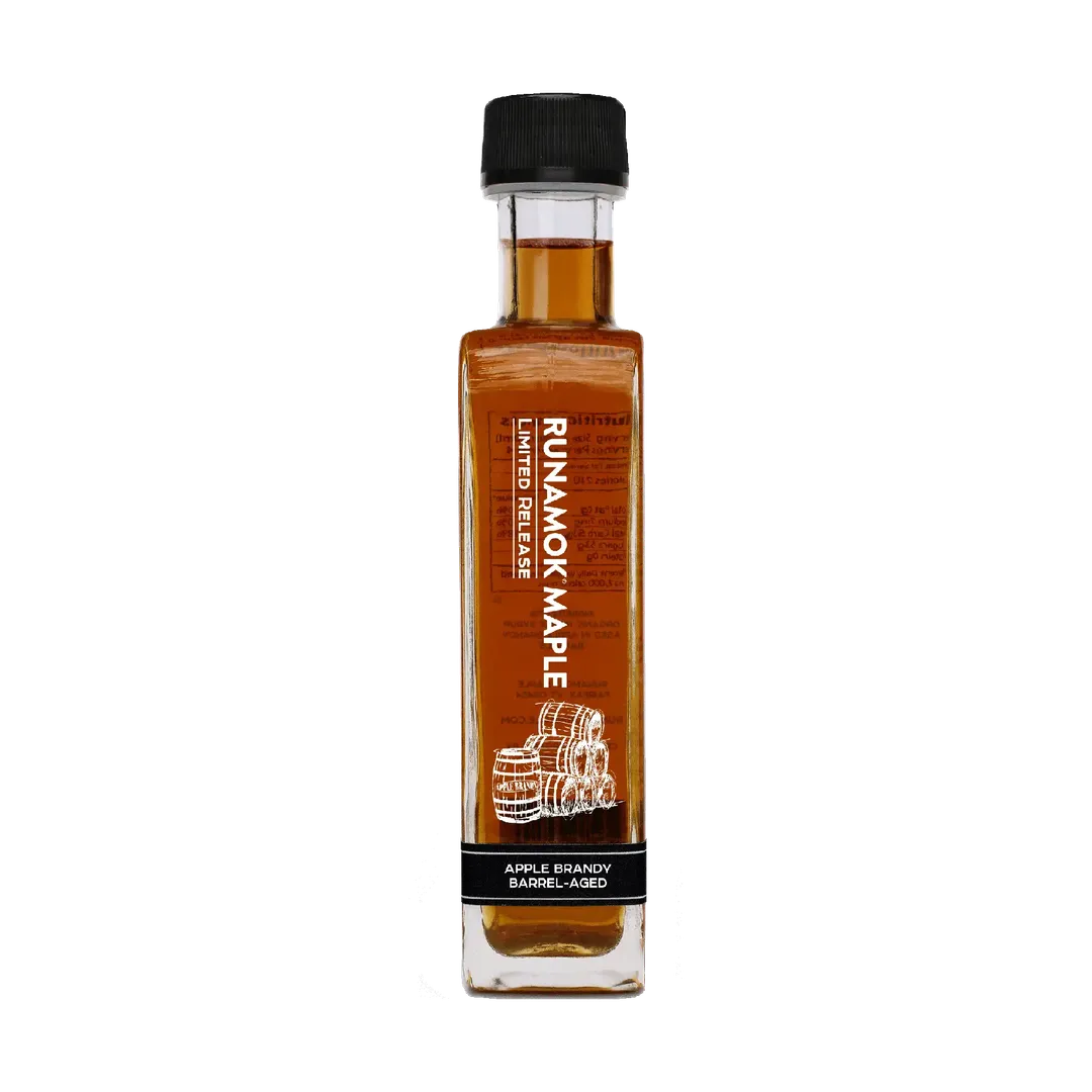 Apple Brandy Barrel-Aged Maple Syrup (250ml)