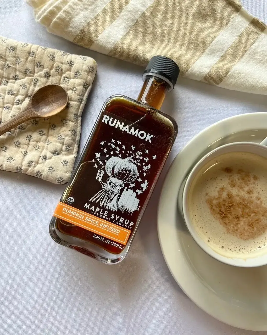 Pumpkin Spice Infused Maple Syrup (250ml)