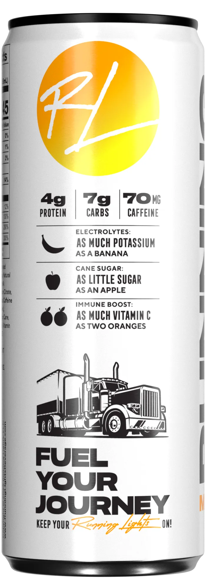 Mango - Running Lights Balanced Energy Drink (12ct)