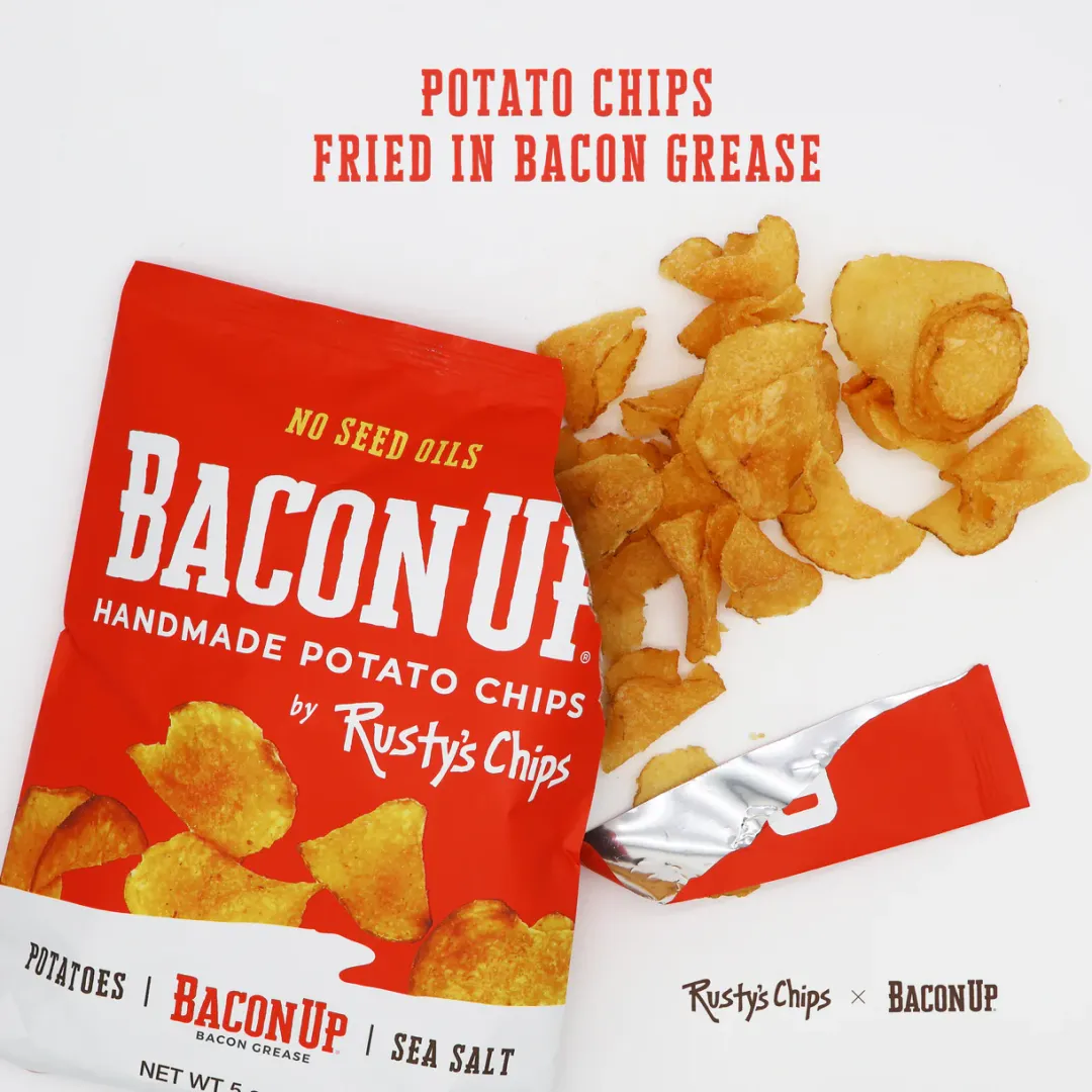 Bacon Up x Rusty's Potato Chips (5oz - 12ct)