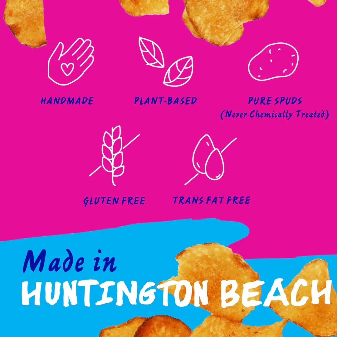 Rusty's Chips - Original Sea Salt Island Style (3oz - 12ct)