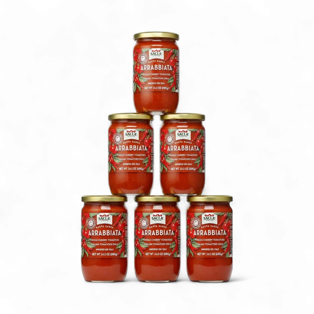 Sacla Arrabbiata Spicy Cherry Tomato Pasta Sauce 6x24oz