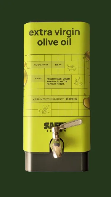 Saffi Saana Branded 5L Bulk Dispensers - Full Set of 8 W/ 8 Taps