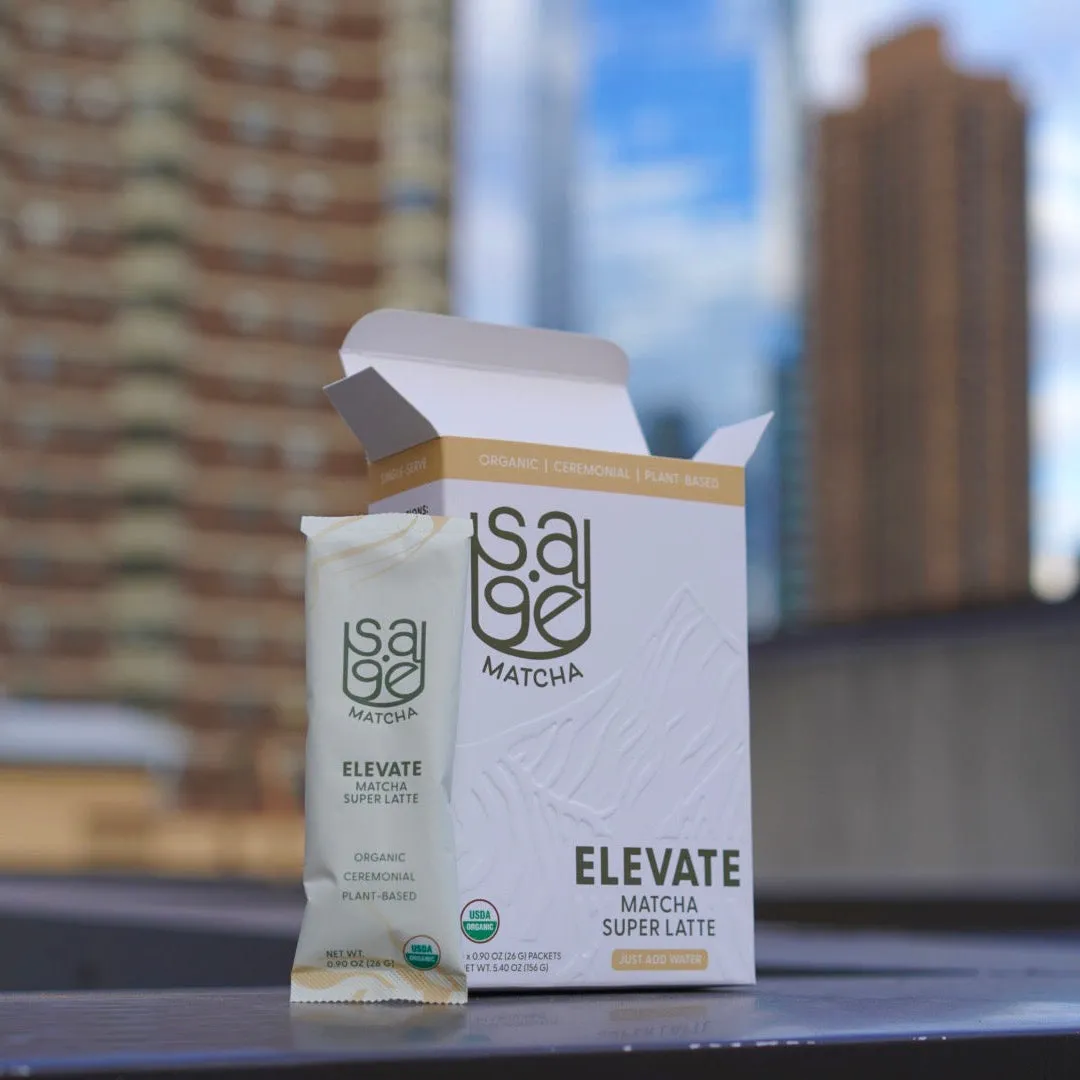 Elevate - Organic Matcha Super Latte