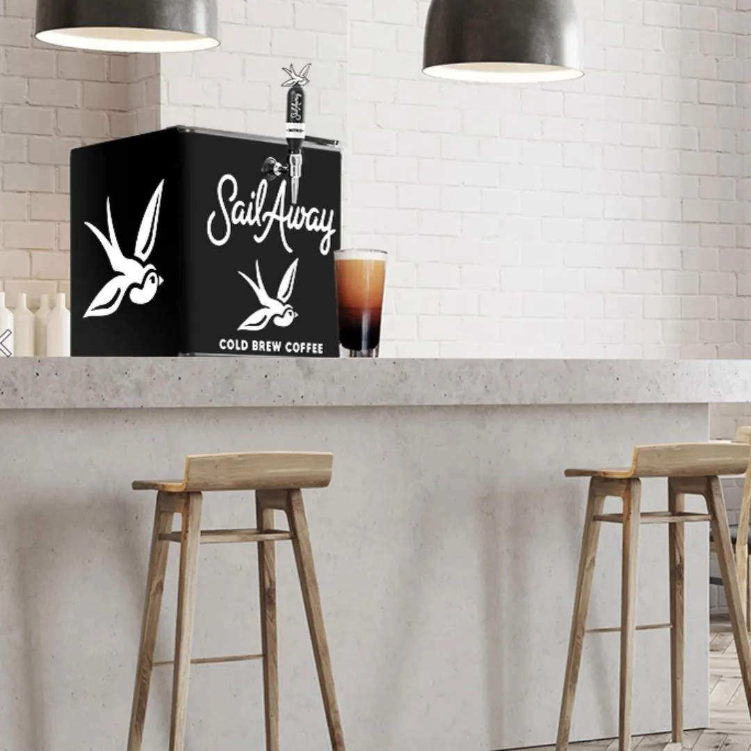 Nitro Cold Brew Coffee Counter Dispenser Machine