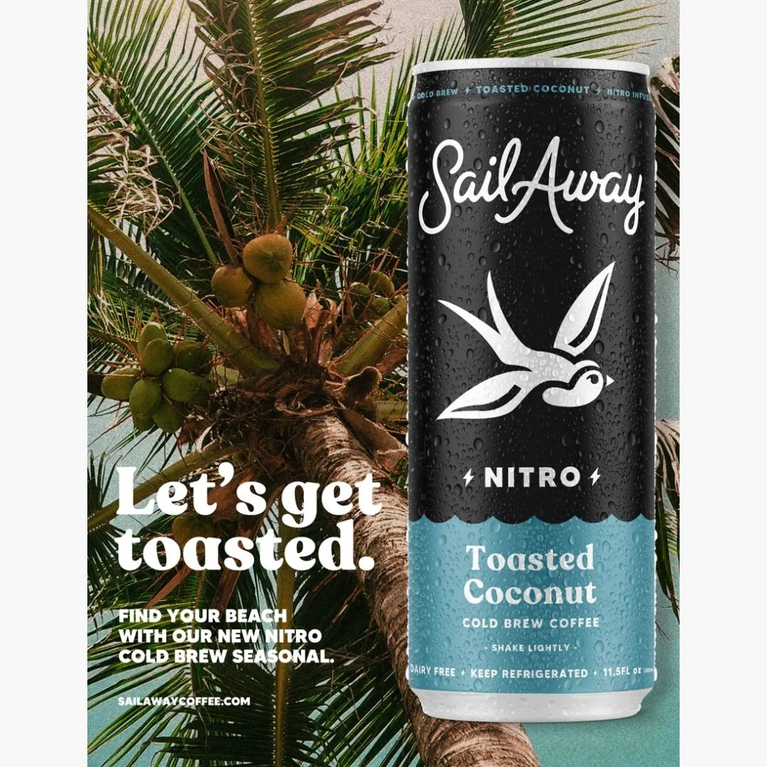 Cold Brew Coffee - Toasted Coconut