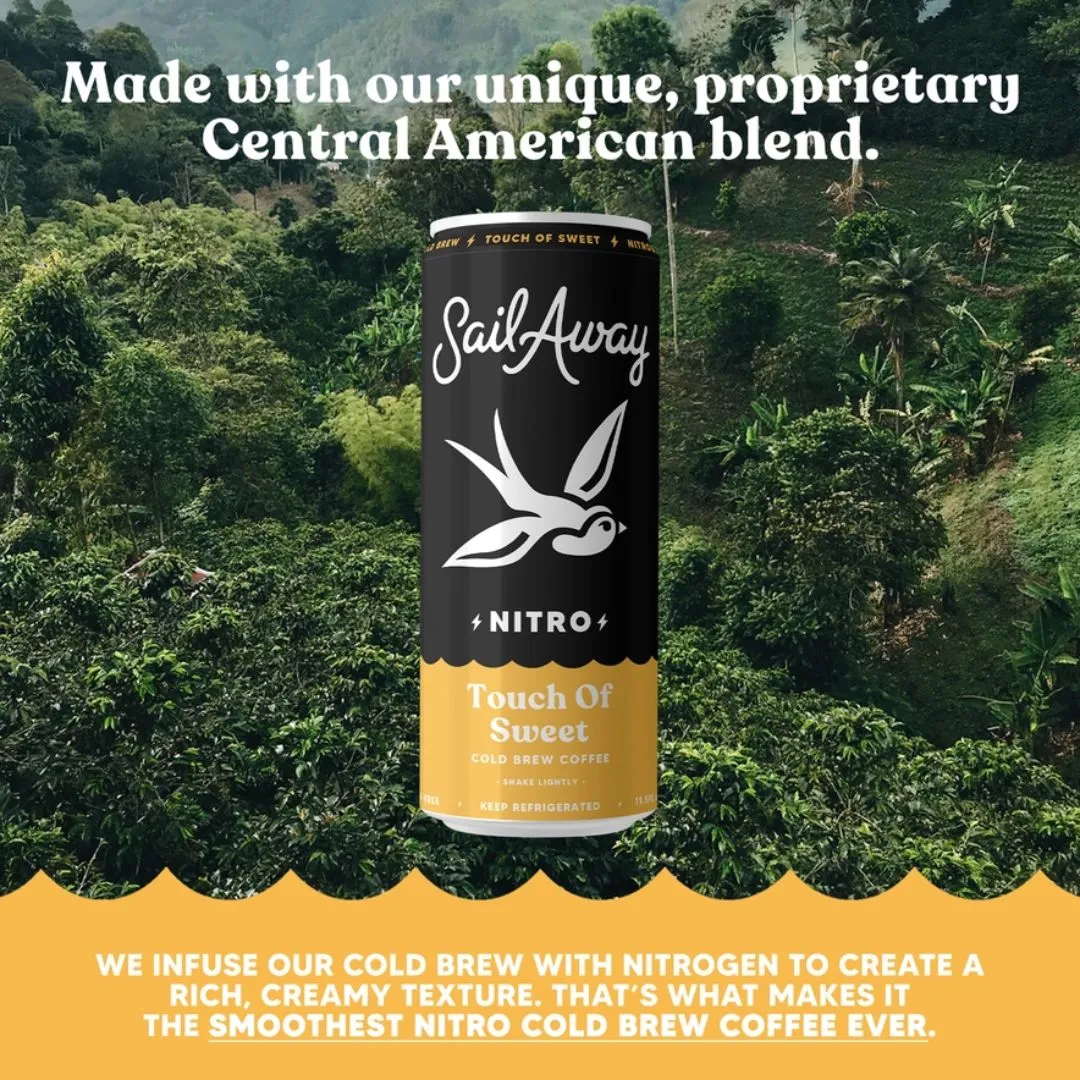 Cold Brew Iced Coffee - Touch of Sweet