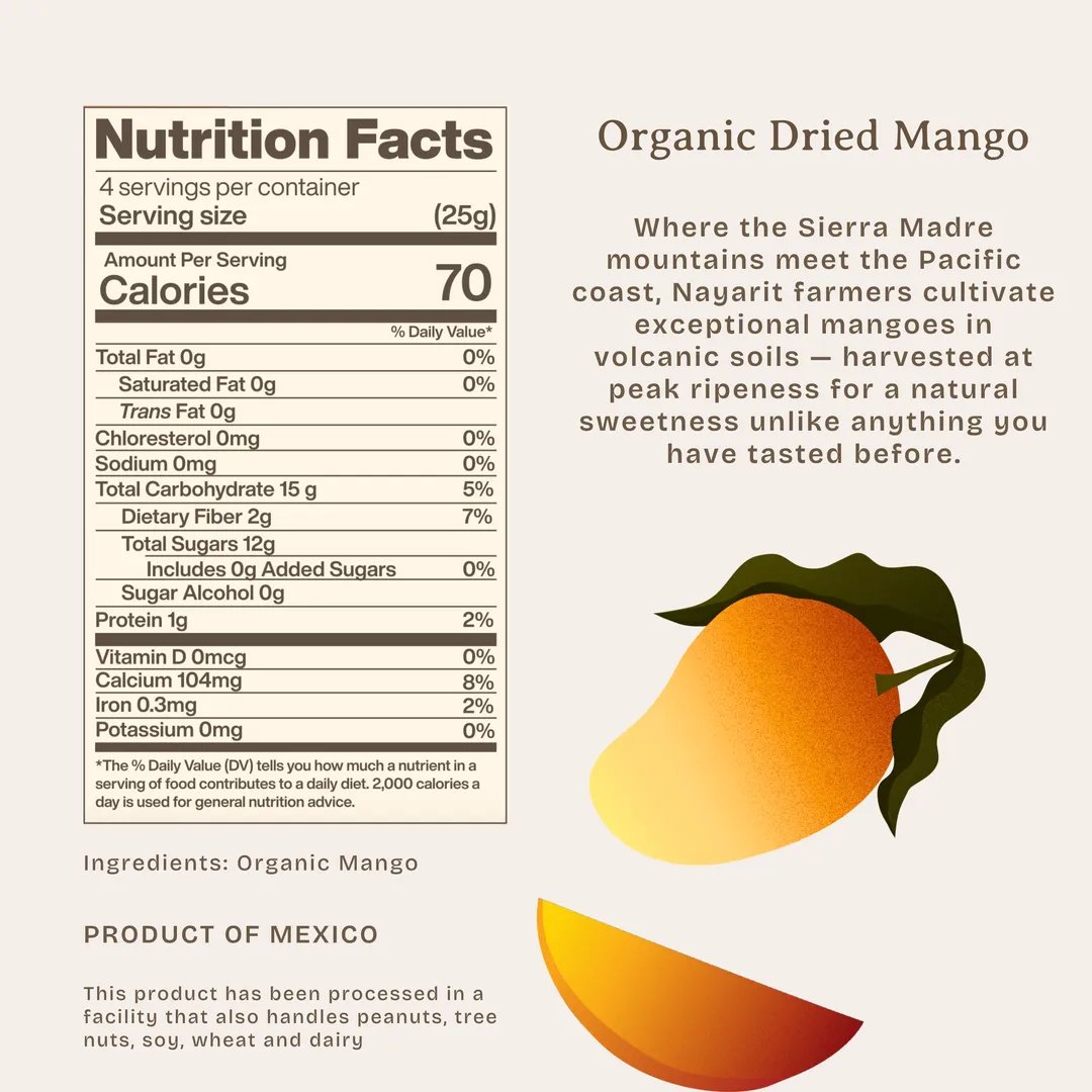Organic Dried Mango
