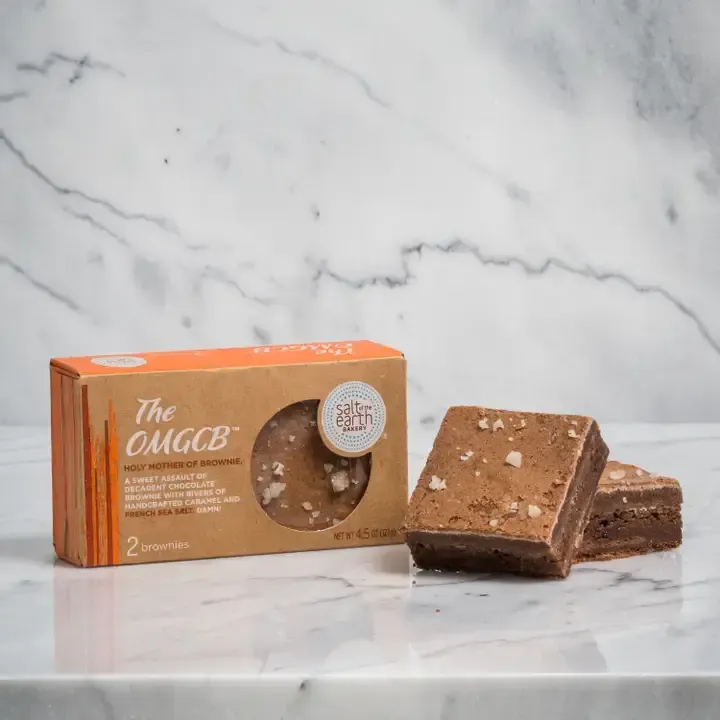 Chocolate Caramel Brownie with Sea Salt 9 oz – 2 pack