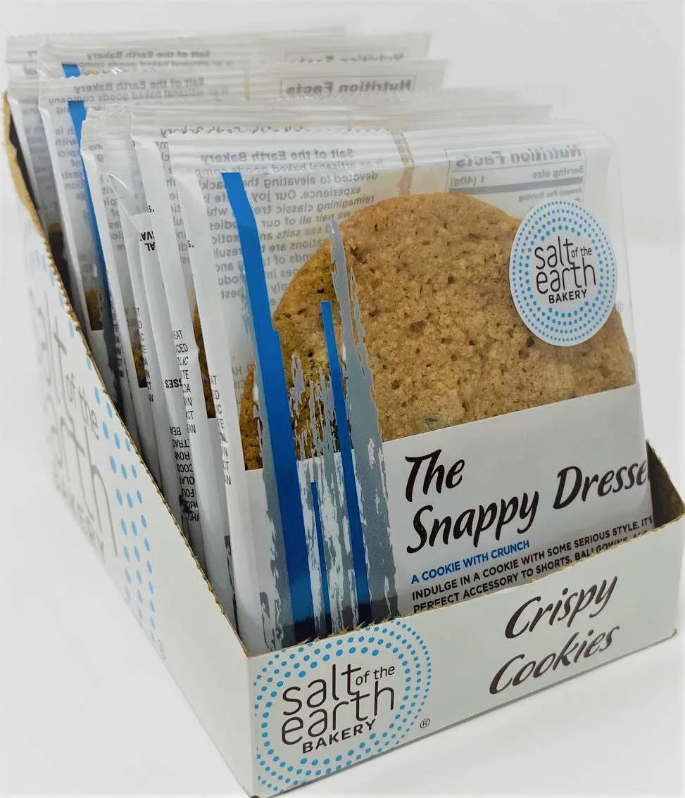 Crispy Chocolate Chip Cookie with Sea Salt 1.4 oz - 1 pack