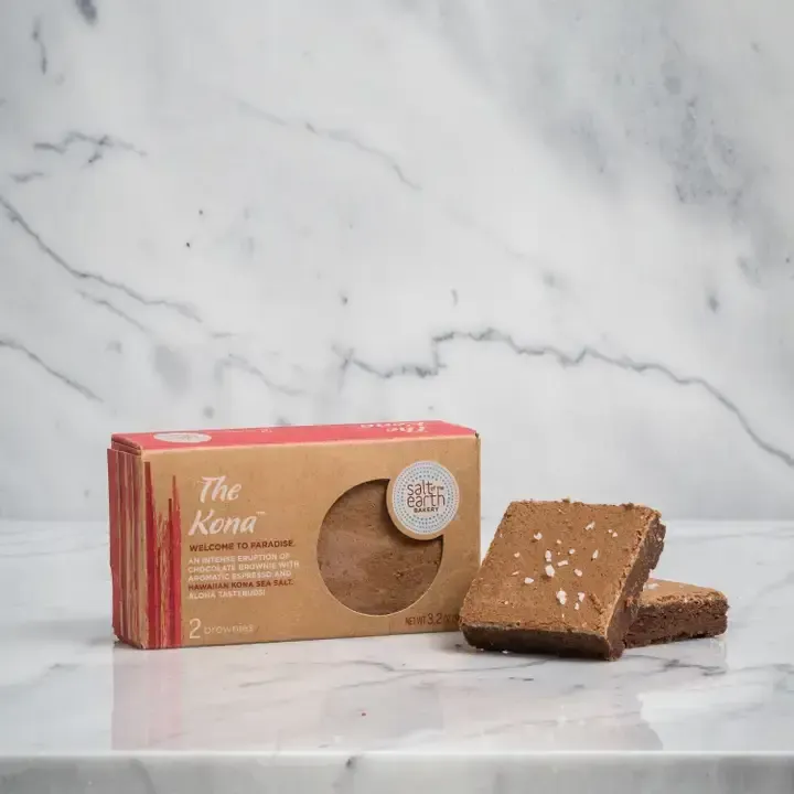 Espresso Chocolate Brownie with Sea Salt 6.4 oz – 2 pack