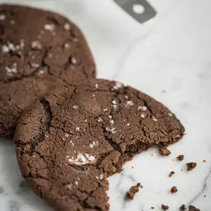 Triple Chocolate Cookies Finished Sea Salt 4 oz – 2 Pack