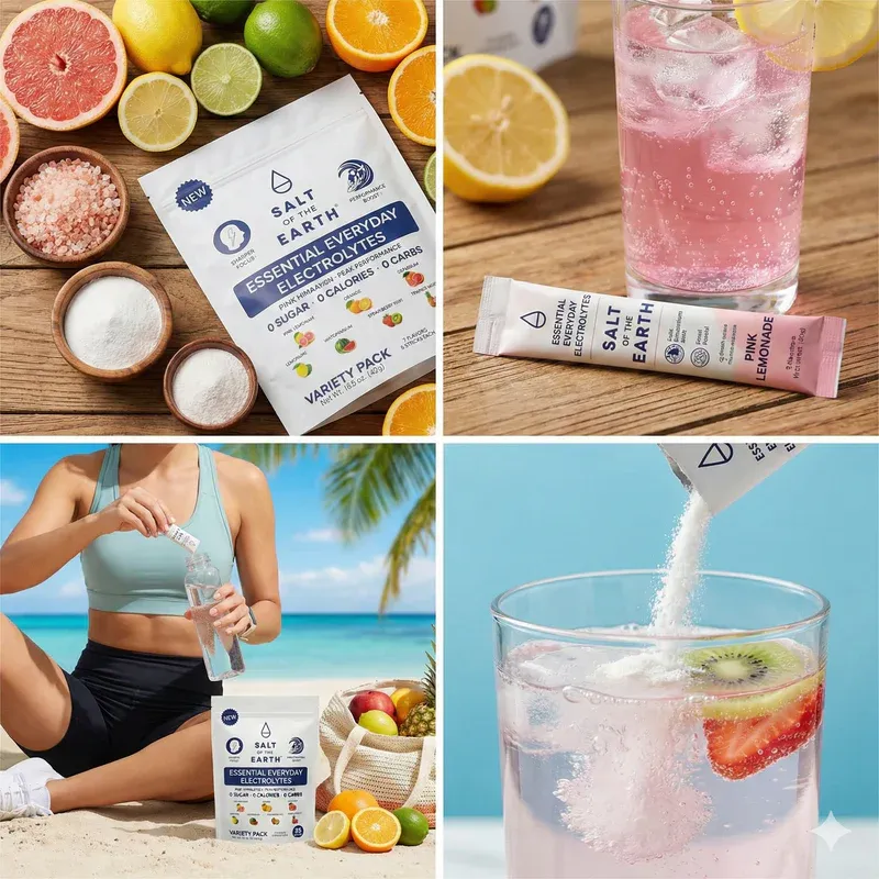 Salt of the Earth 35-Stick Electrolyte Variety Pack | 7 Flavors