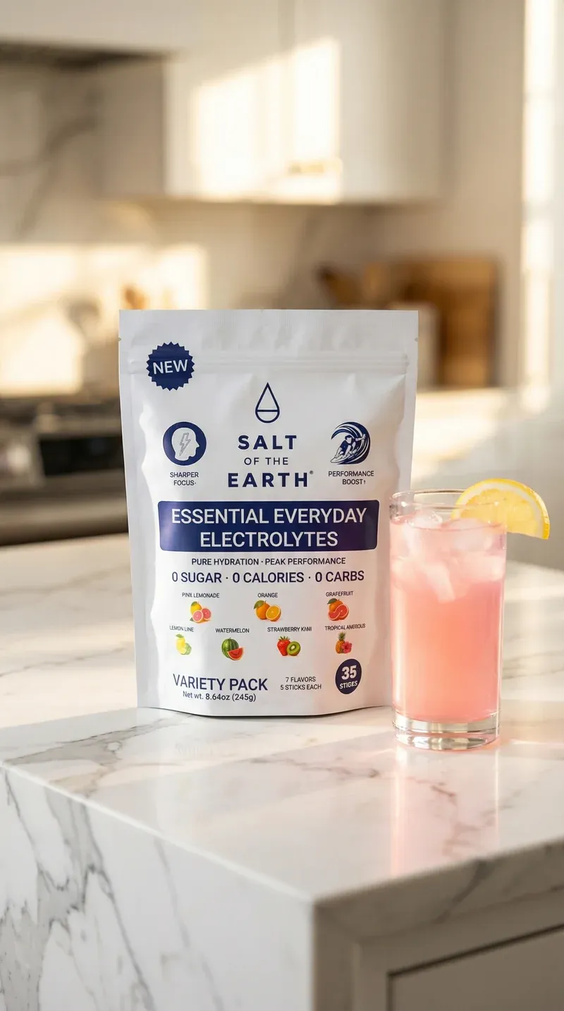 Salt of the Earth 35-Stick Electrolyte Variety Pack | 7 Flavors