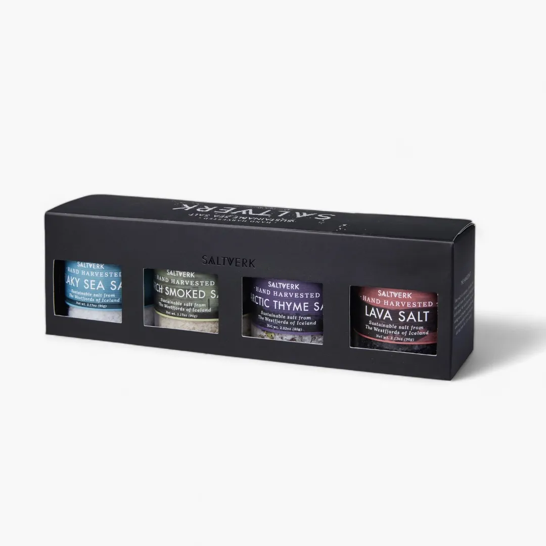 Saltverk Gift Set - 4 Salts