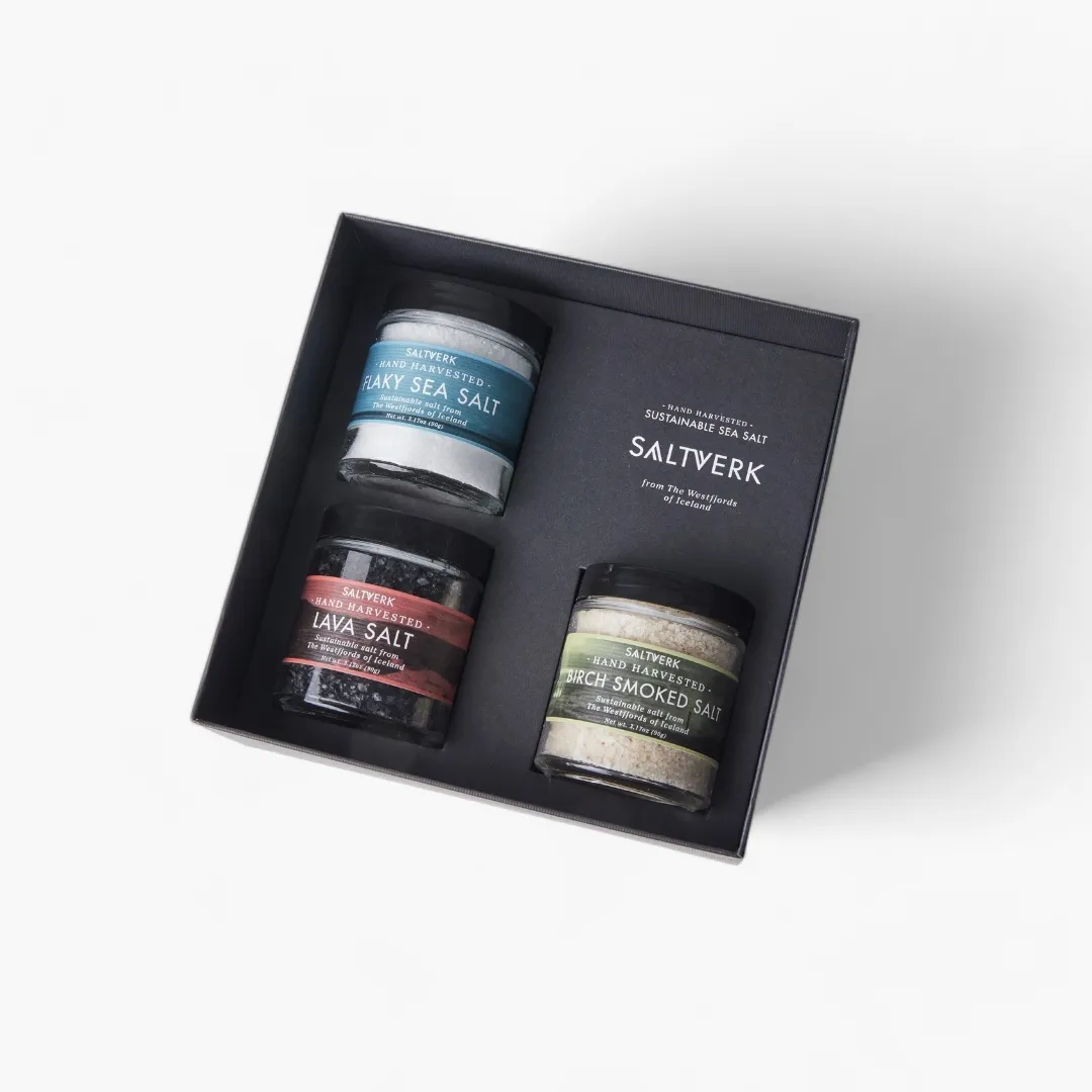 Saltverk Luxury Gift Set - 3 Salts