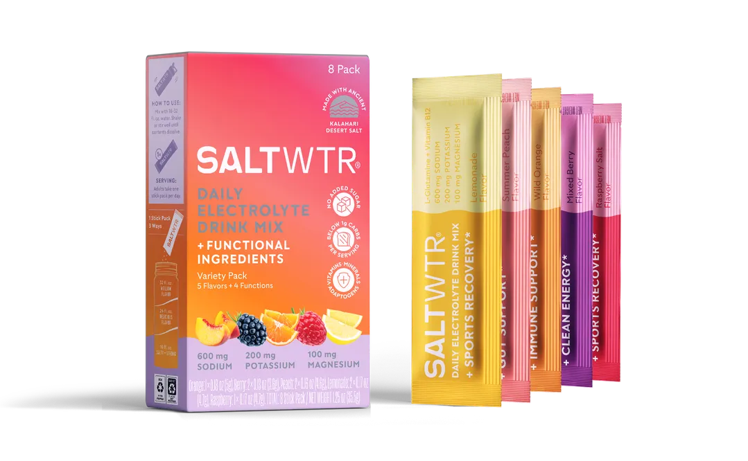 SaltWTR Functional Hydration Drink Mix - Variety Pack variant