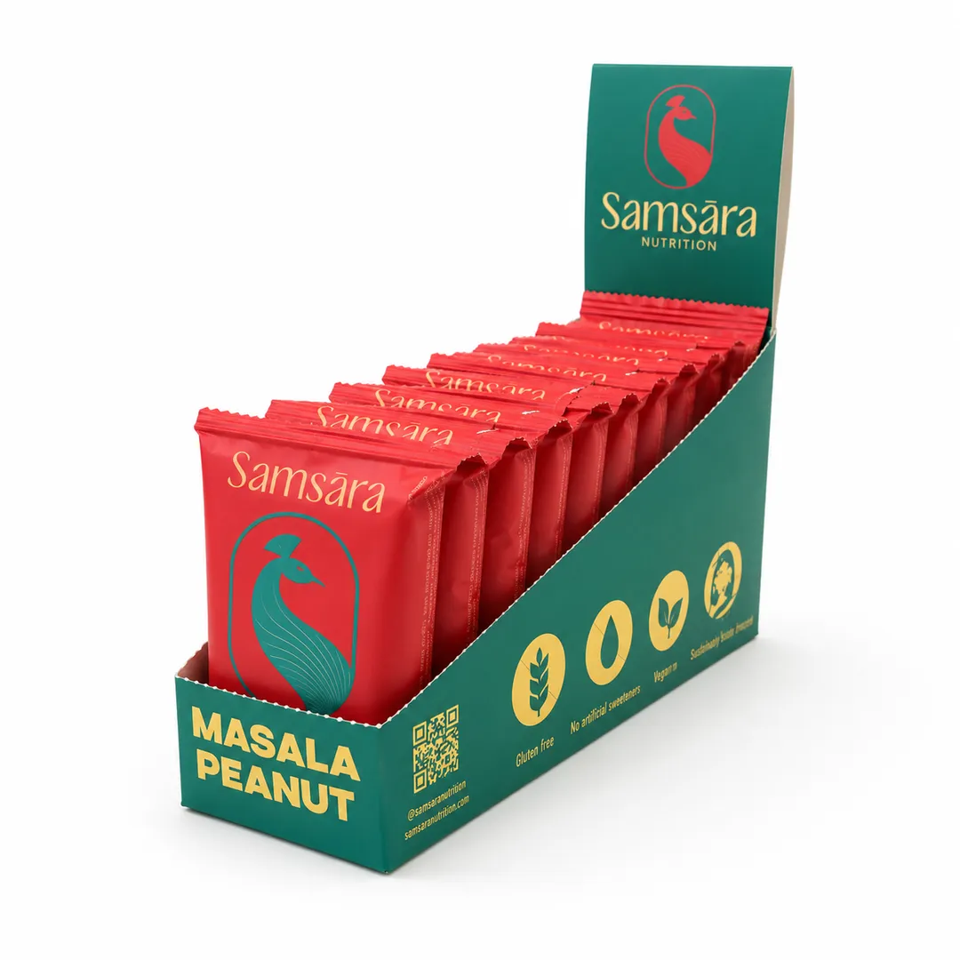 Masala Peanut Indian-inspired protein bar