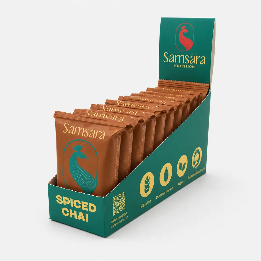 Spiced Chai Indian-inspired protein bar