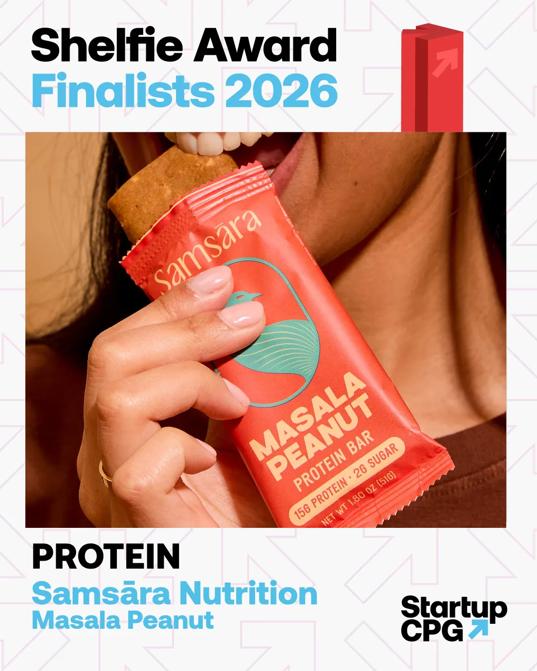 Masala Peanut Indian-inspired protein bar