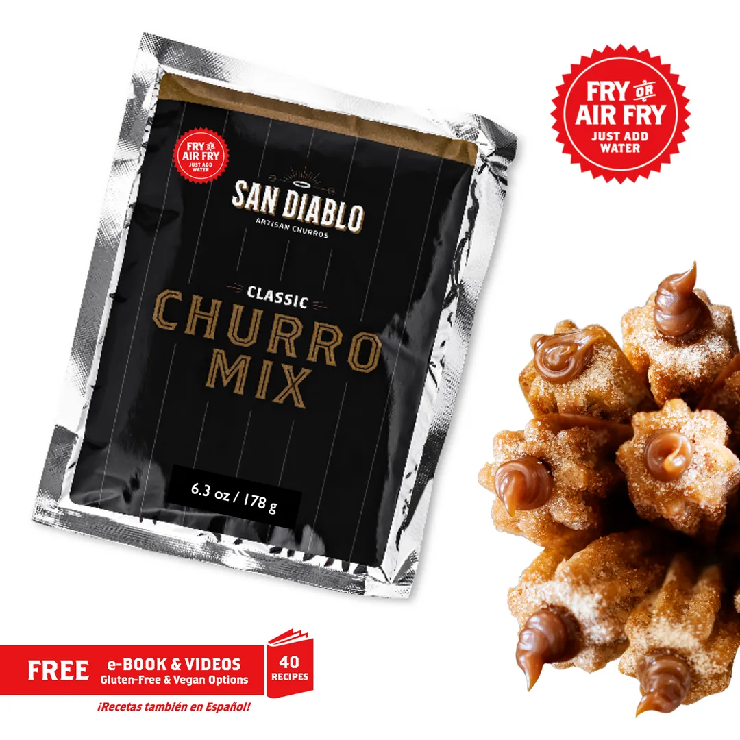 Classic Churro Mix: Just-Add-Water Dough Mix
