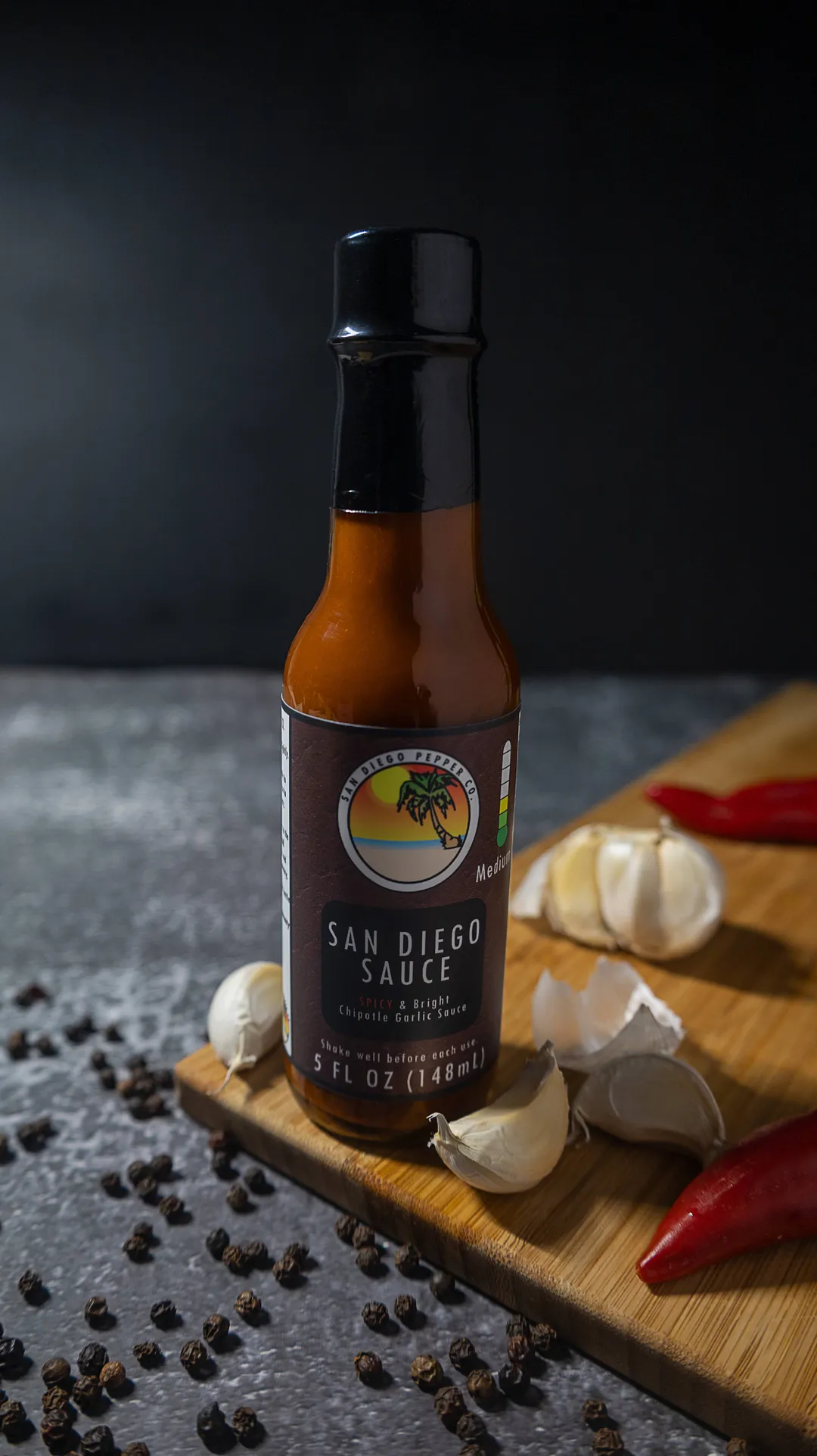 San Diego Sauce - Smoky Chipotle Garlic Hot Sauce