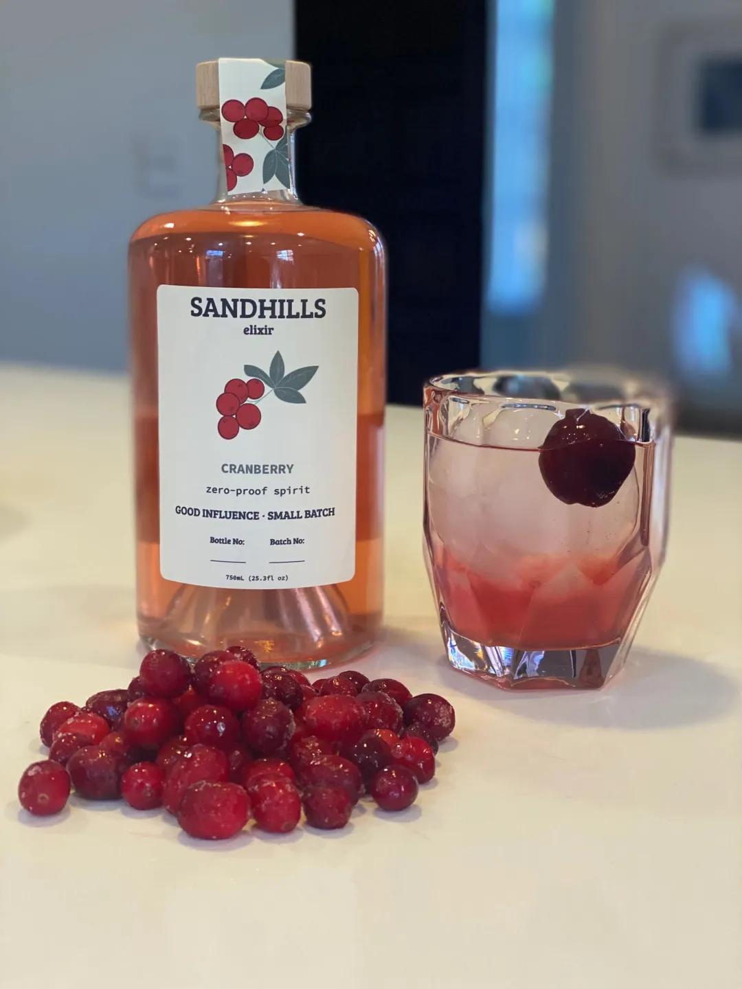 Cranberry Zero-Proof Spirit