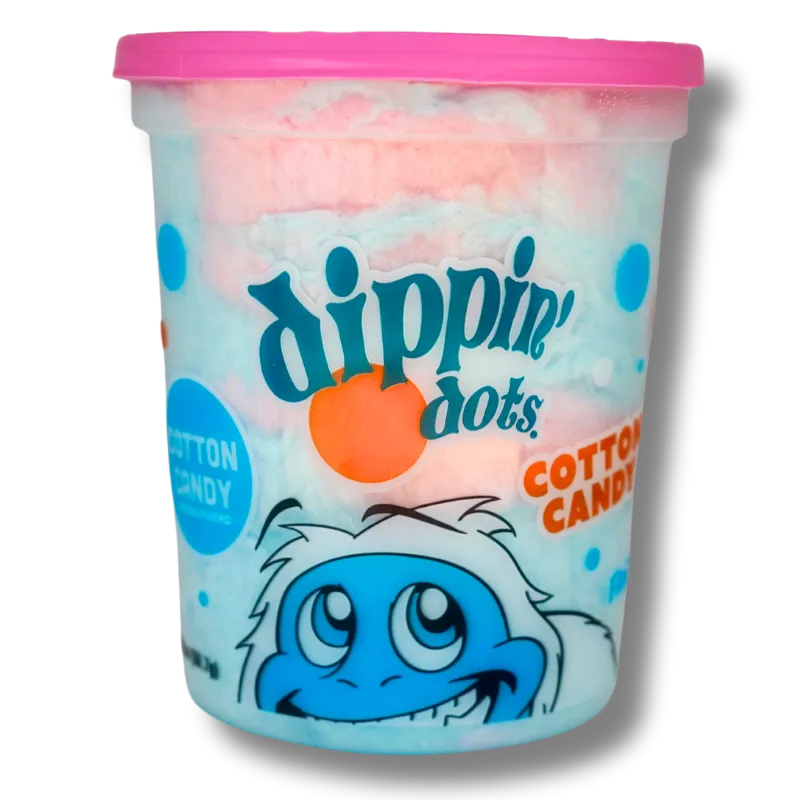 Dippin' Dots Cotton Candy (Cotton Candy Flavor) (Pack of 24)