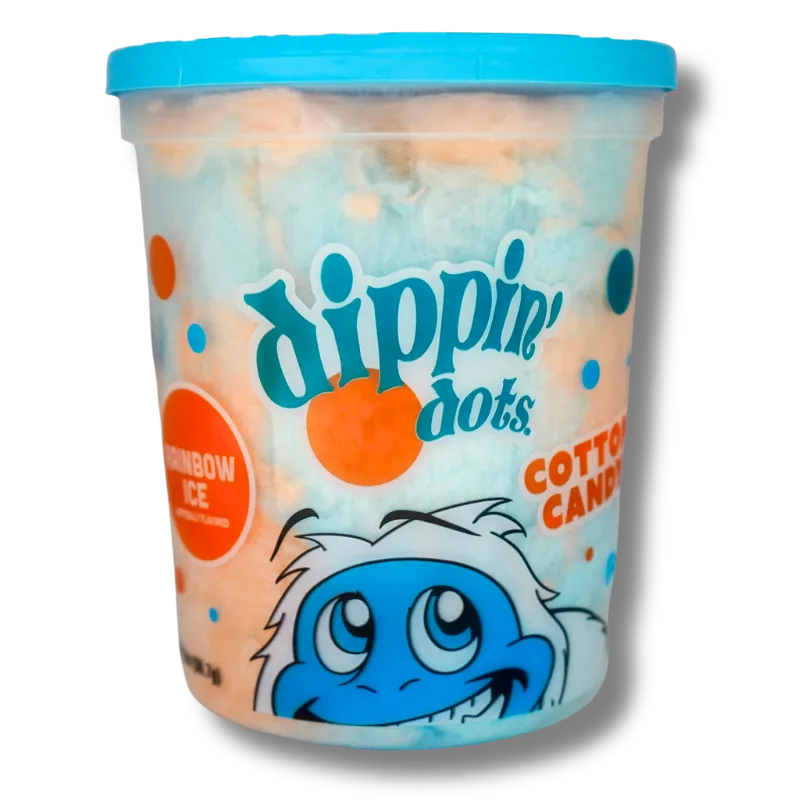 Dippin' Dots Cotton Candy (Rainbow Ice Flavor) (Pack of 24)