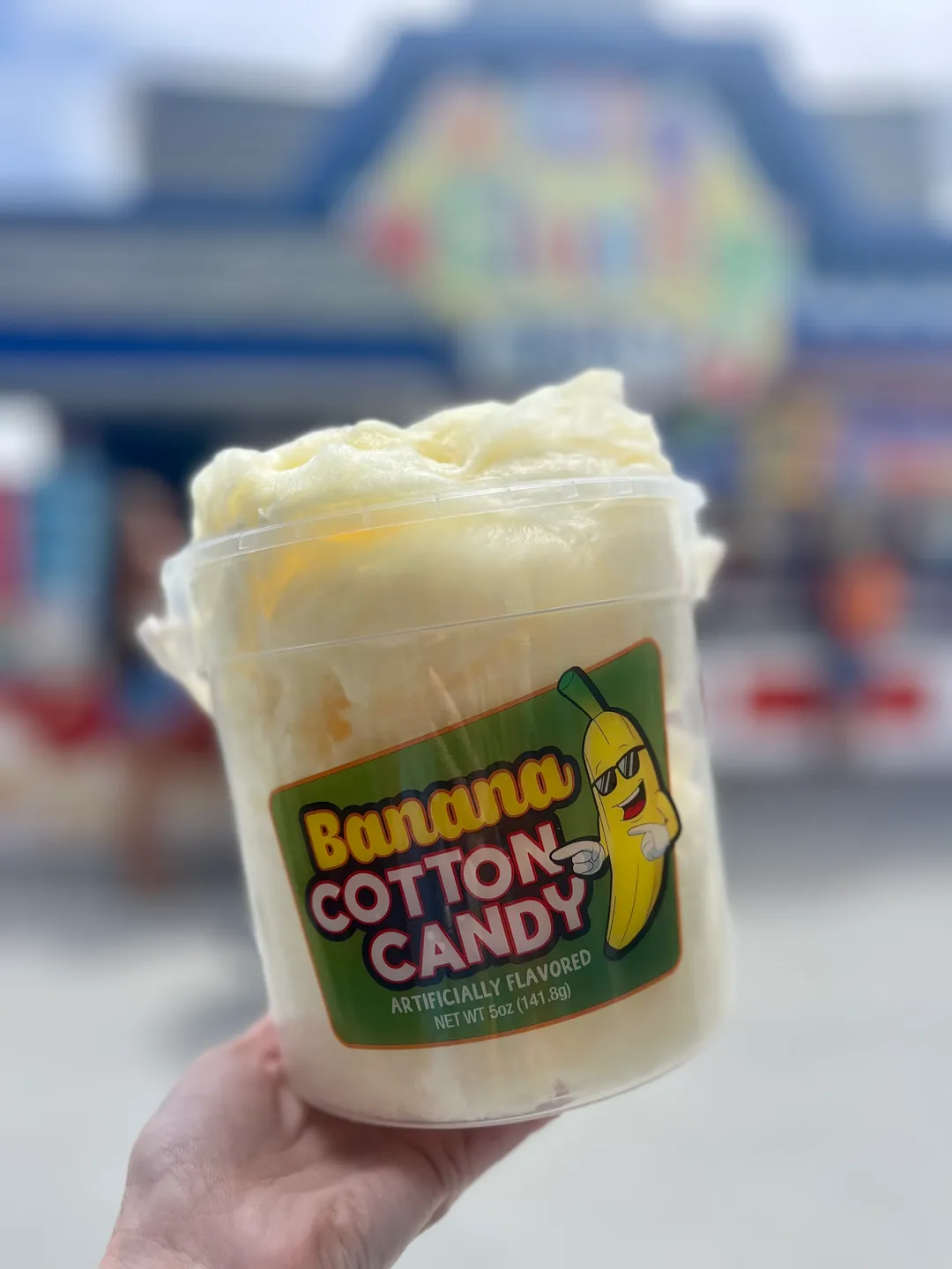 Banana Cotton Candy (Pack of 12)