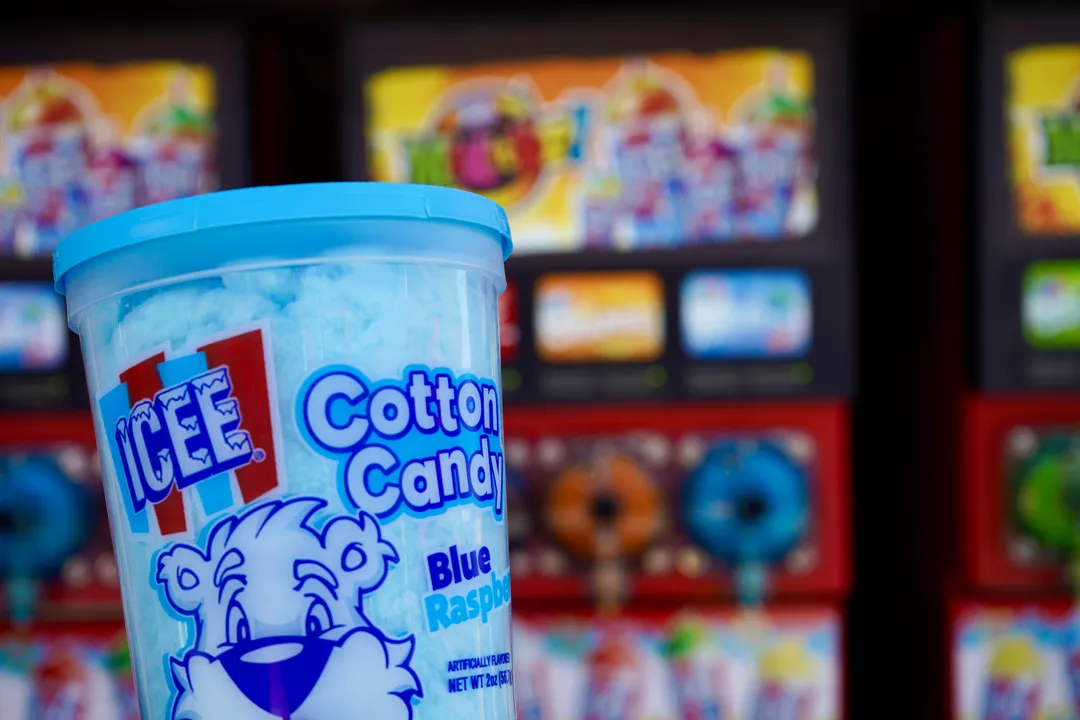 ICEE Cotton Candy Display Shipper (Cotton Candy Tubs)