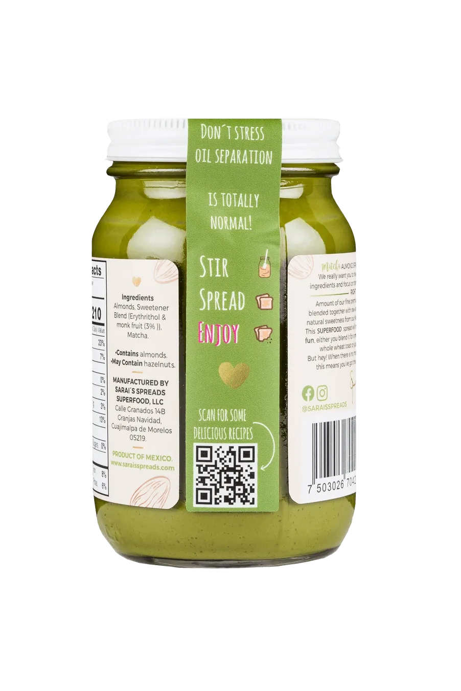 Matcha Almond Butter