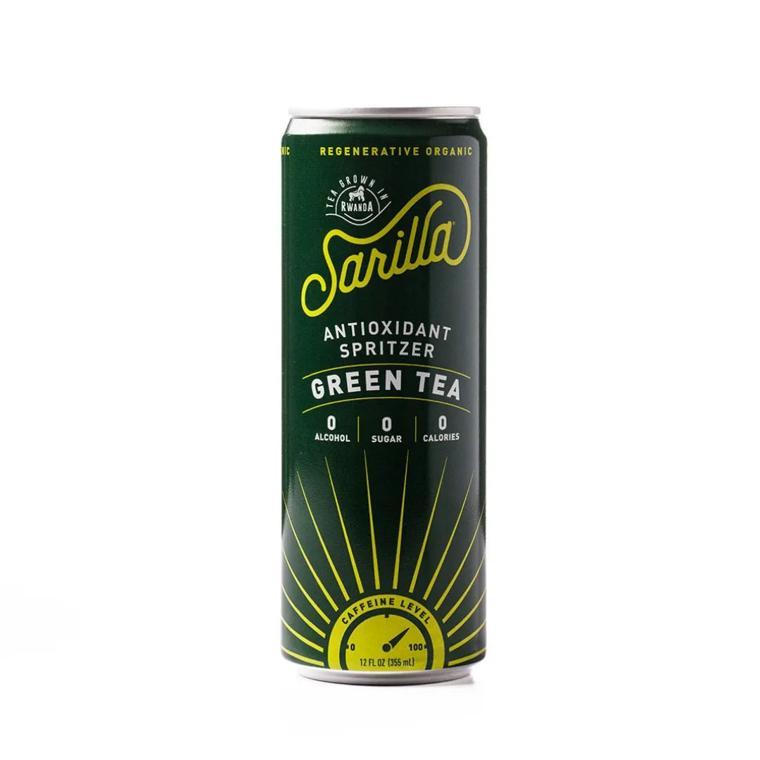 Green Tea Antioxidant Spritzer, case of 12 x 12 fl oz cans