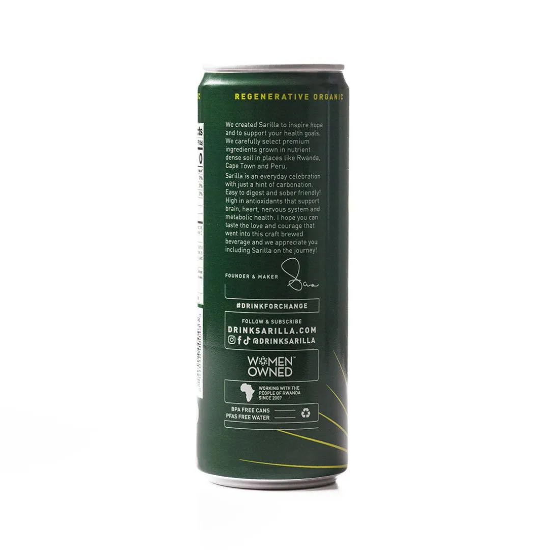Green Tea Antioxidant Spritzer, case of 12 x 12 fl oz cans