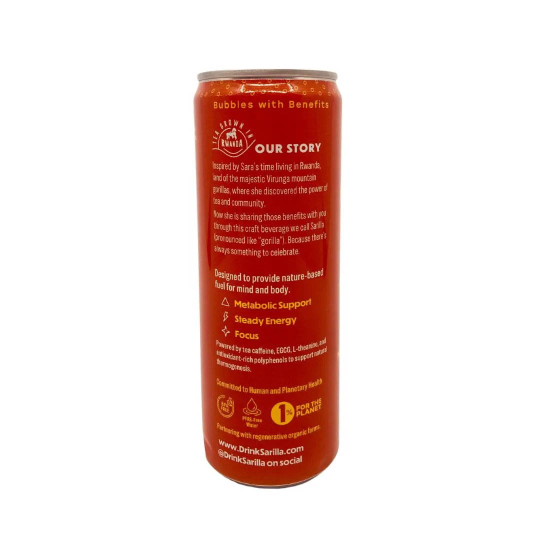 Ginger Citrus, Caffeine, case of 12 x 12 fl oz cans