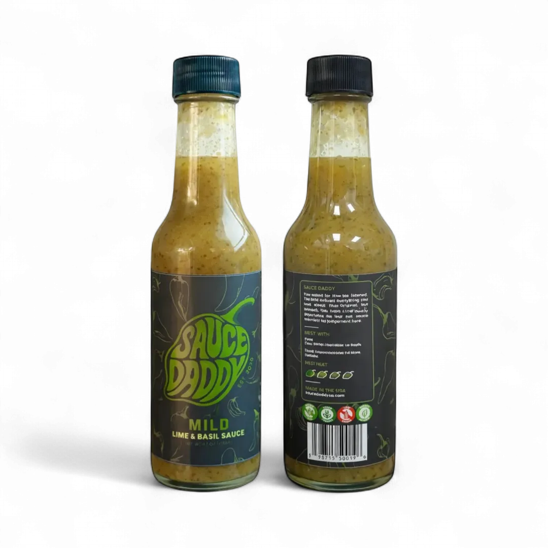Sauce Daddy Mild Lime & Basil Sauce