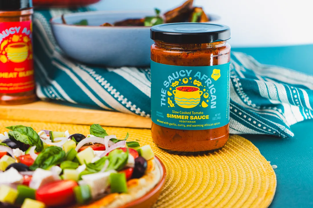 Slow-Cooked Tomato Simmer Sauce – Vegetarian (Mild)
