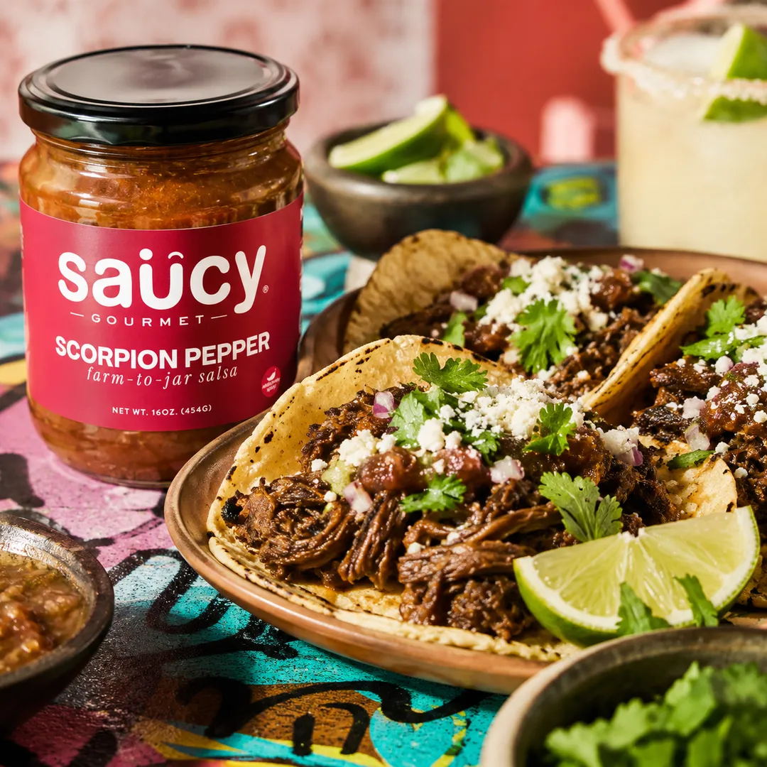 Scorpion Pepper Salsa (Perfect Heat)