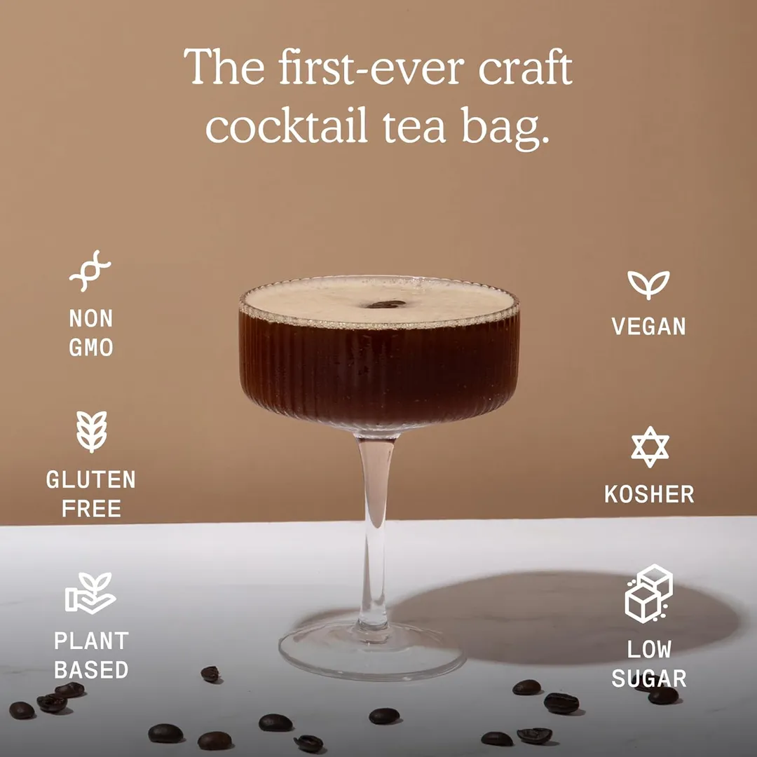 Espresso Martini Craft Mocktail Sticks (8 sticks per pouch)
