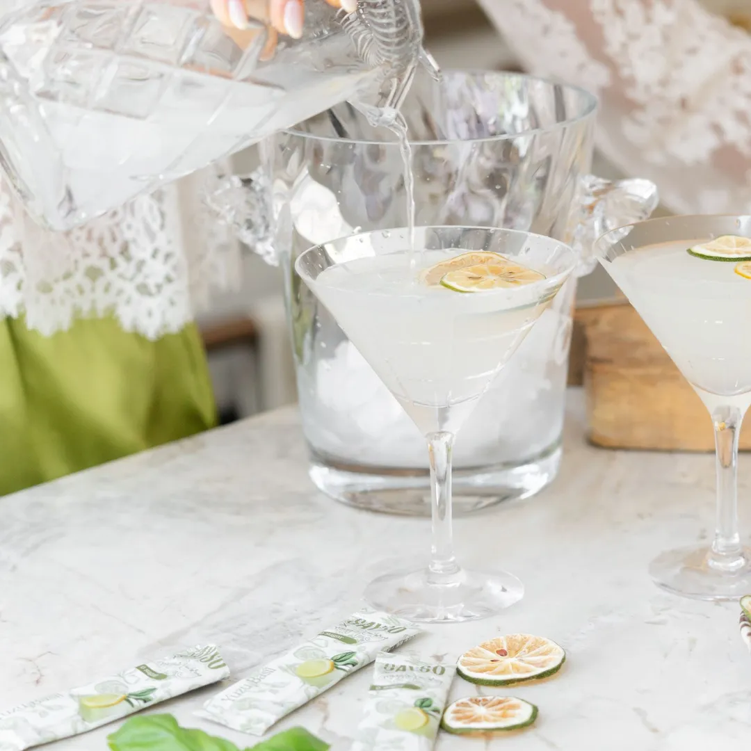 Yuzu Basil Craft Mocktail Sticks (8 sticks per pouch)