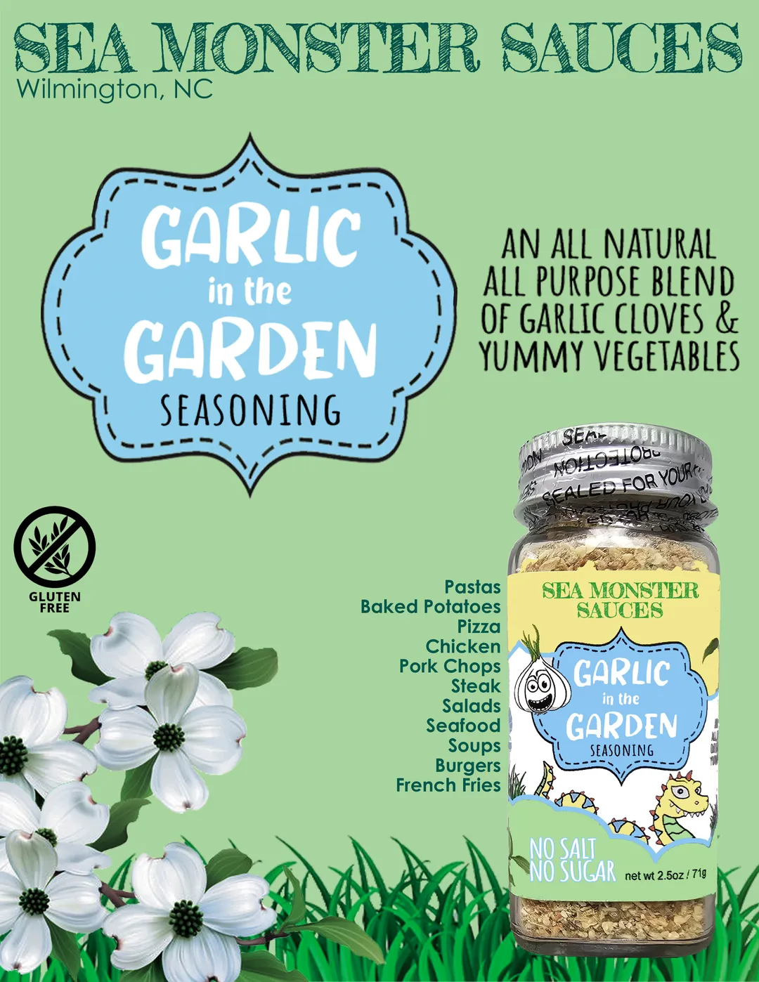 Garlic in the Garden Seasoning