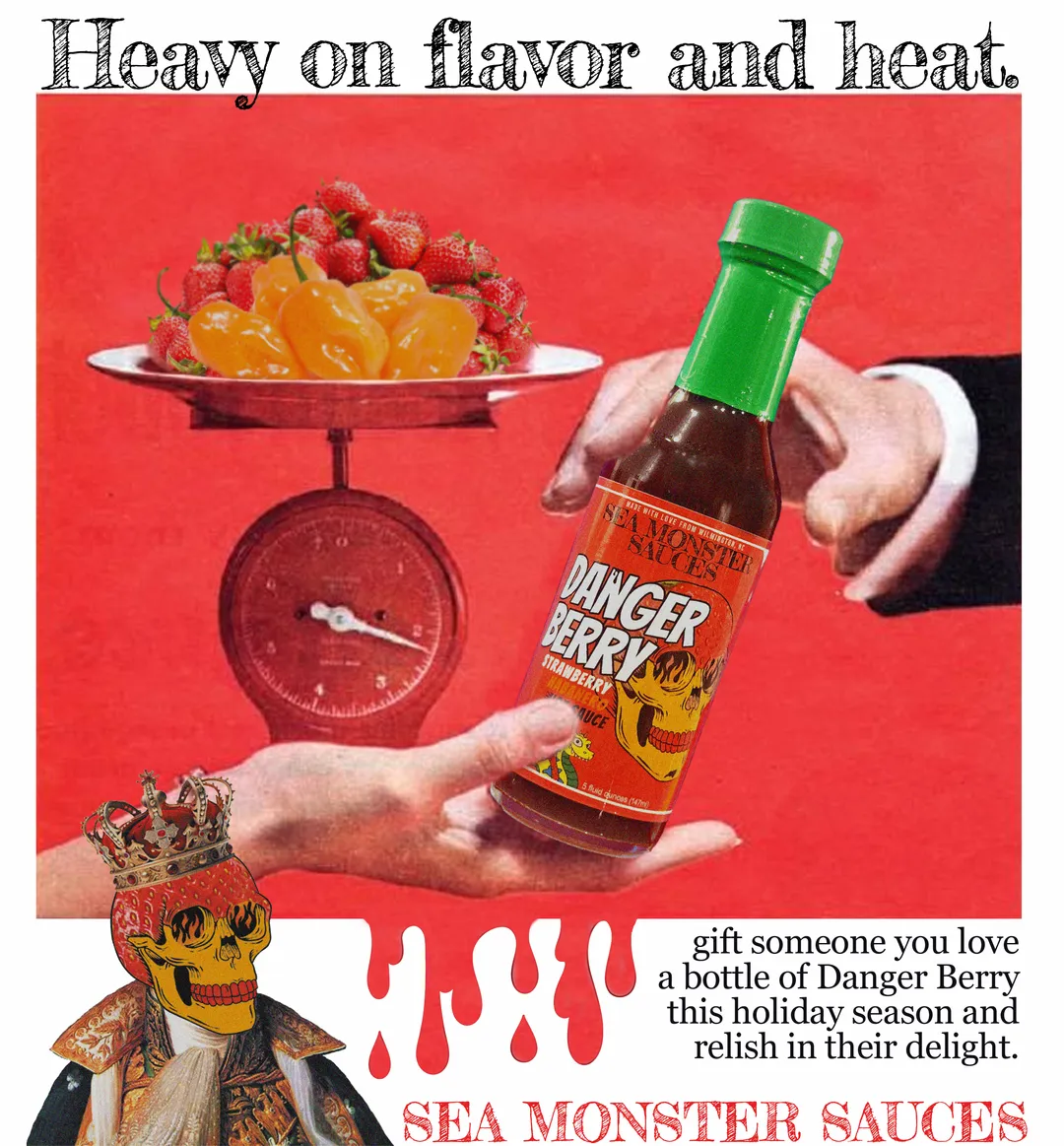 Danger Berry Strawberry Habanero Hot Sauce