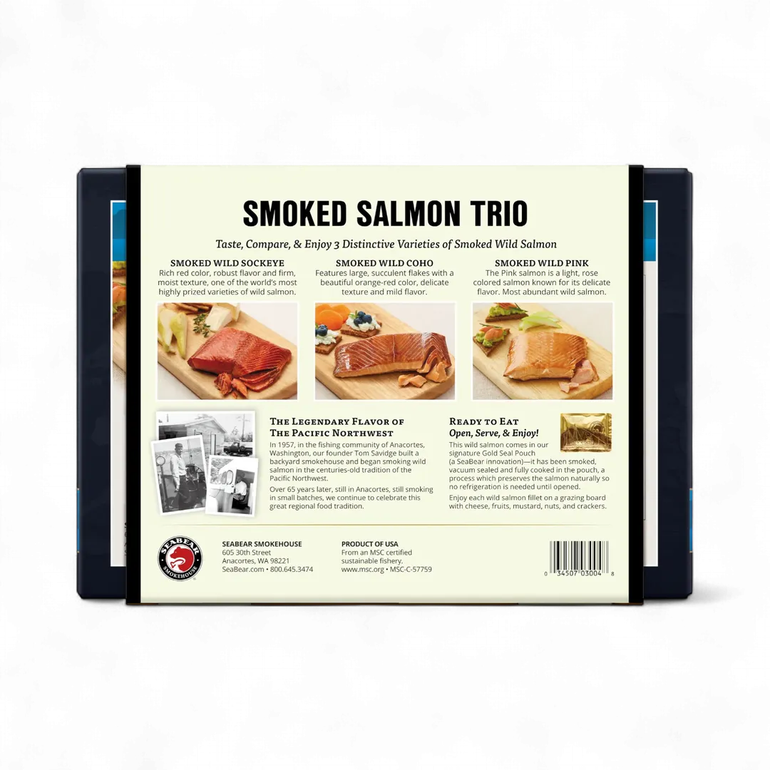 Smoked Salmon Trio