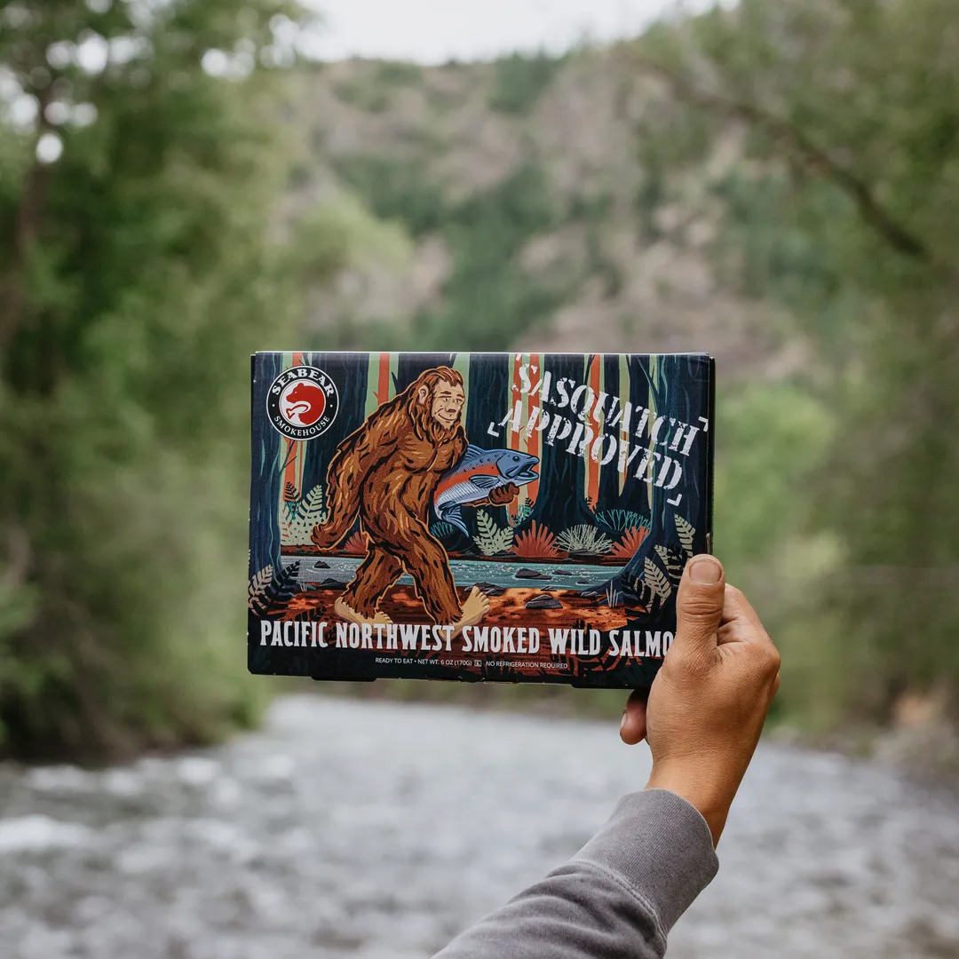 Sasquatch Approved Wild Smoked Salmon
