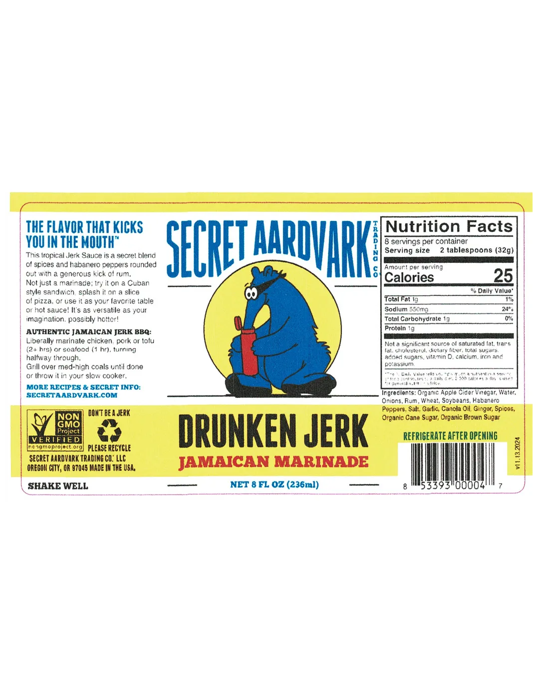 Drunken Jerk Jamaican Marinade